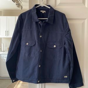 Navy barn jacket, Size Large